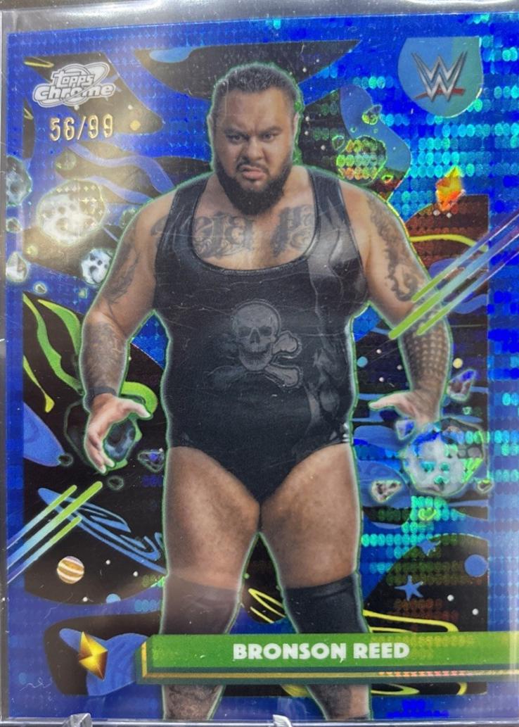 Bronson Reed [Blue Moon Refractor] #42
