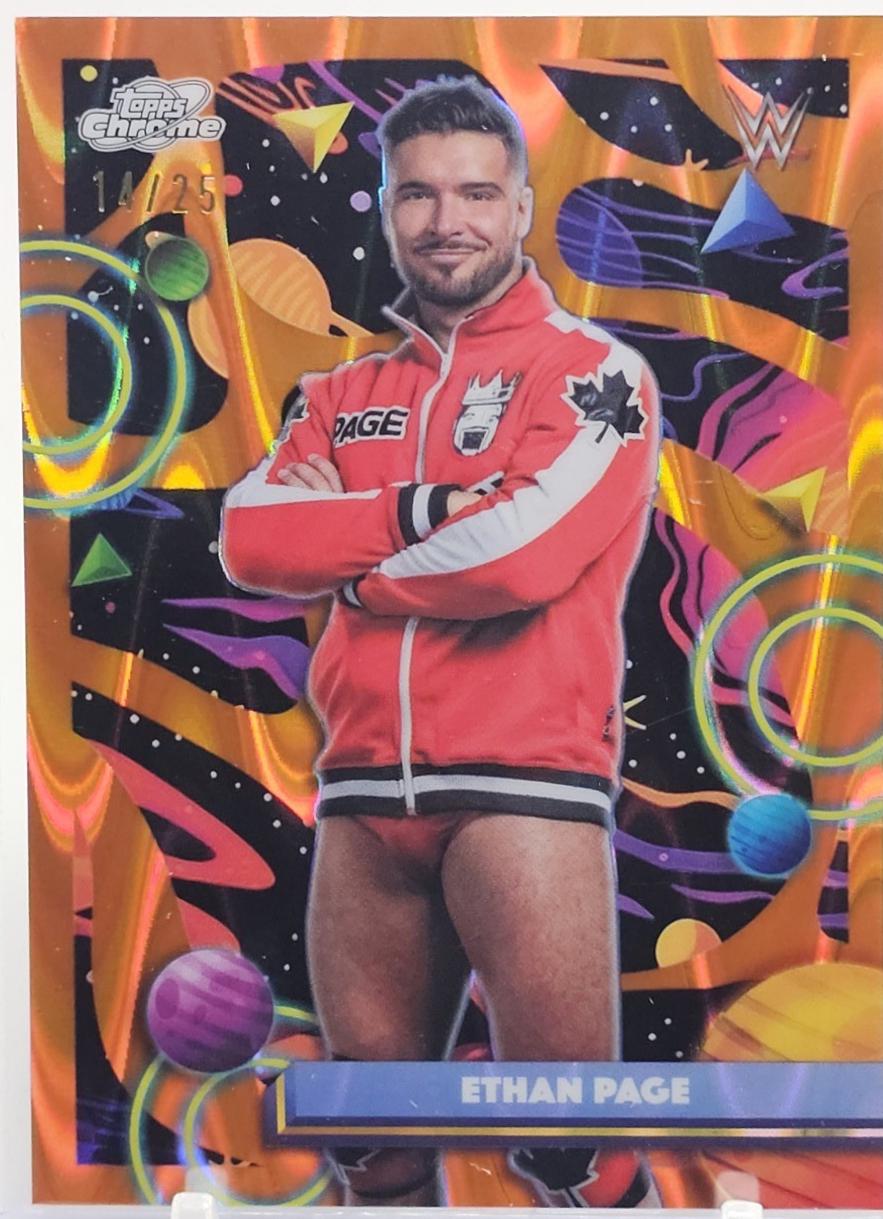 Ethan Page [Orange Galactic Refractor] #32