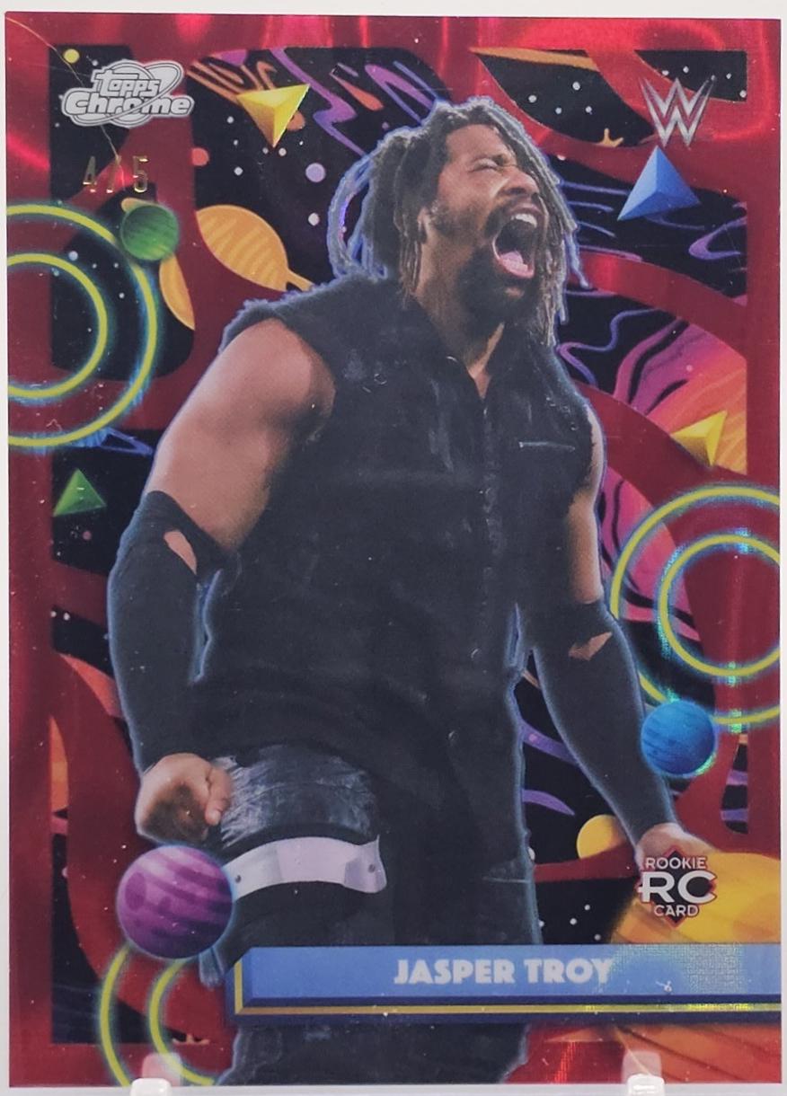 Jasper Troy [Red Flare Refractor] #108