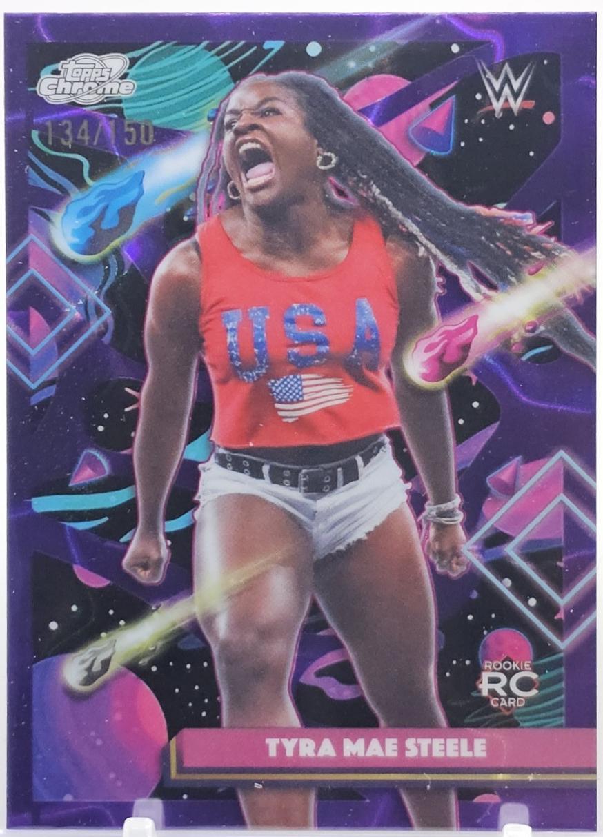Tyra Mae Steele [Purple Nebula Refractor] #172