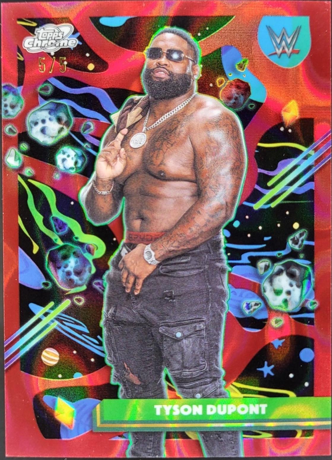 Tyson Dupont [Red Flare Refractor] #124