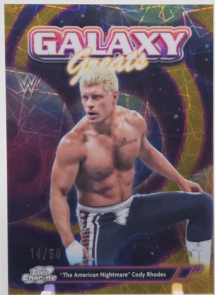 The American Nightmare Cody Rhodes [Gold Interstellar] #GG-19