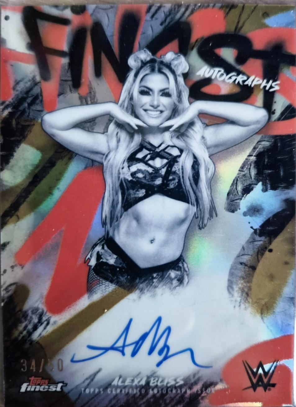 Alexa Bliss [Gold Refractor] #FA-BLS