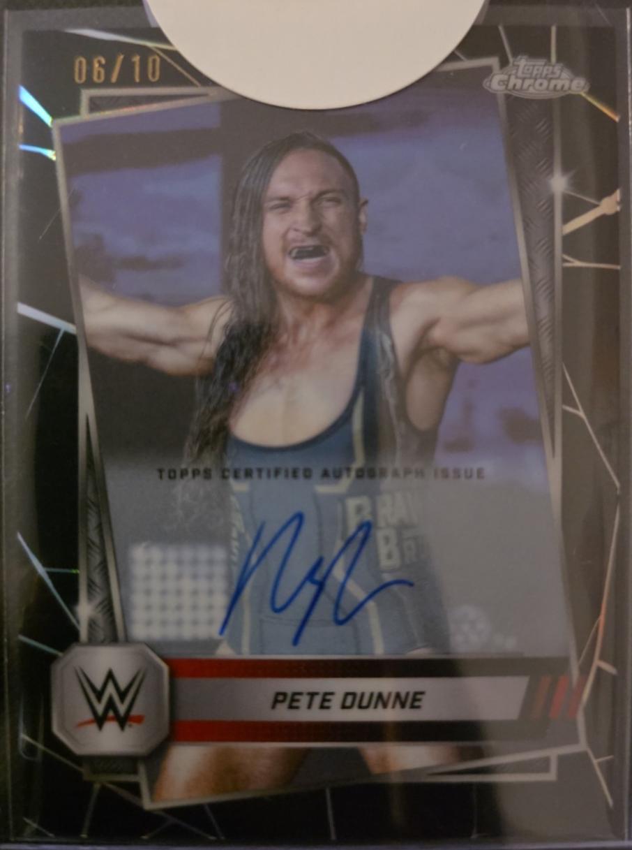 Pete Dunne [Autograph Black Refractor] #34