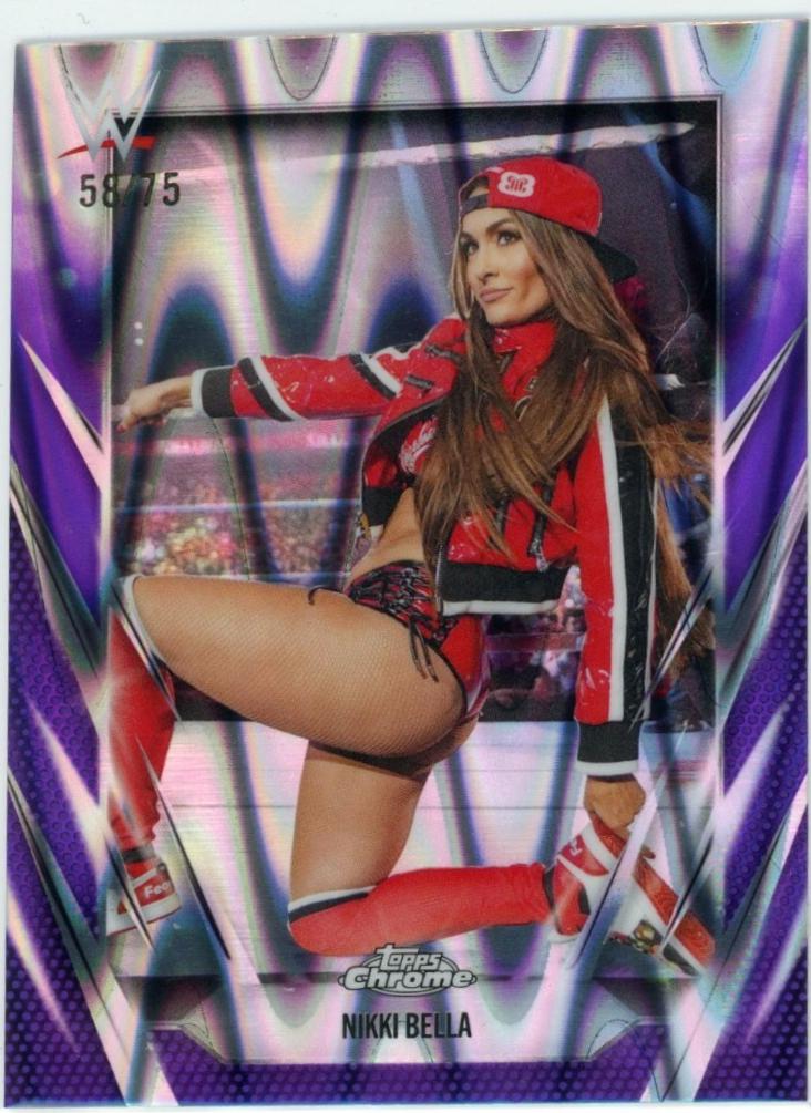 Nikki Bella [Purple RayWave Refractor] #194