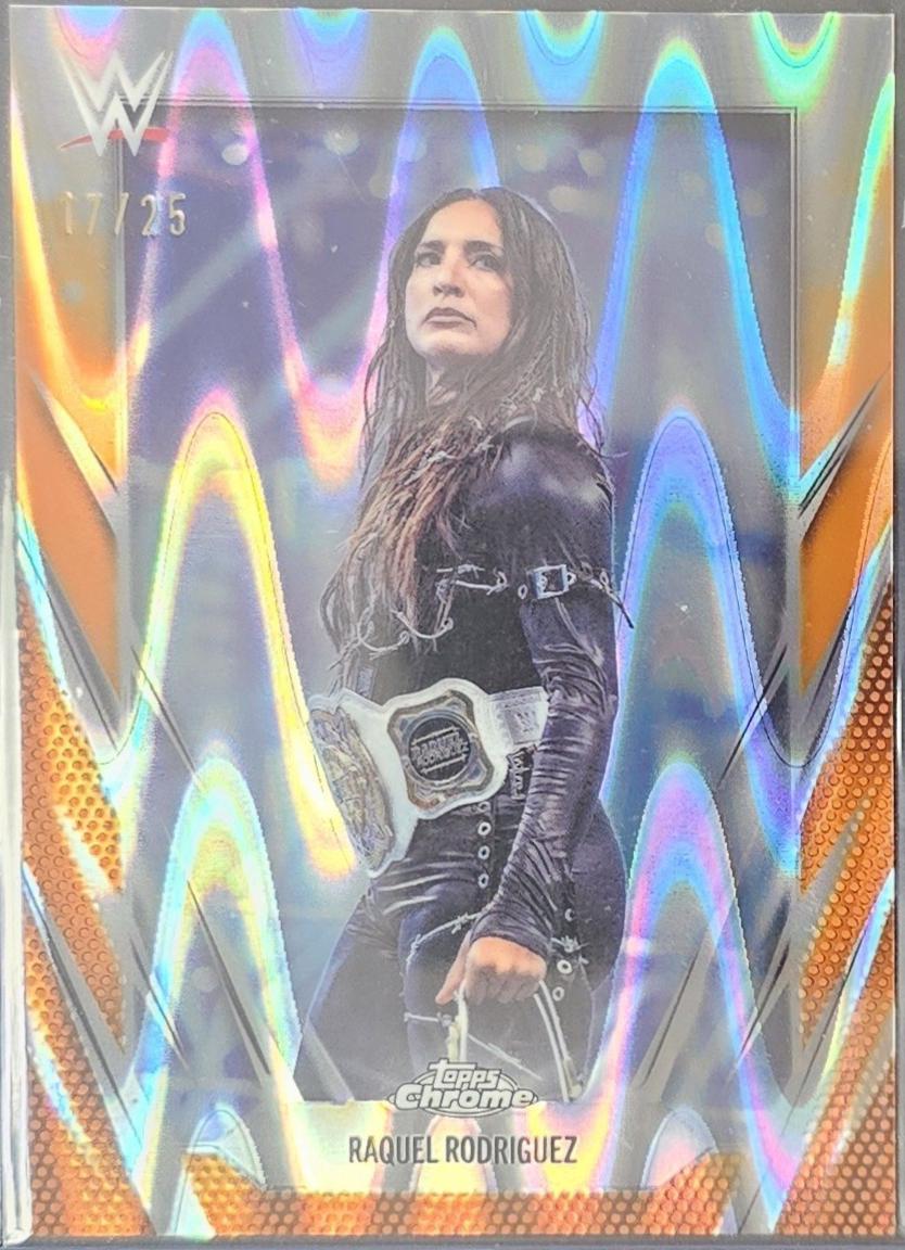 Raquel Rodriguez [Orange RayWave Refractor] #84