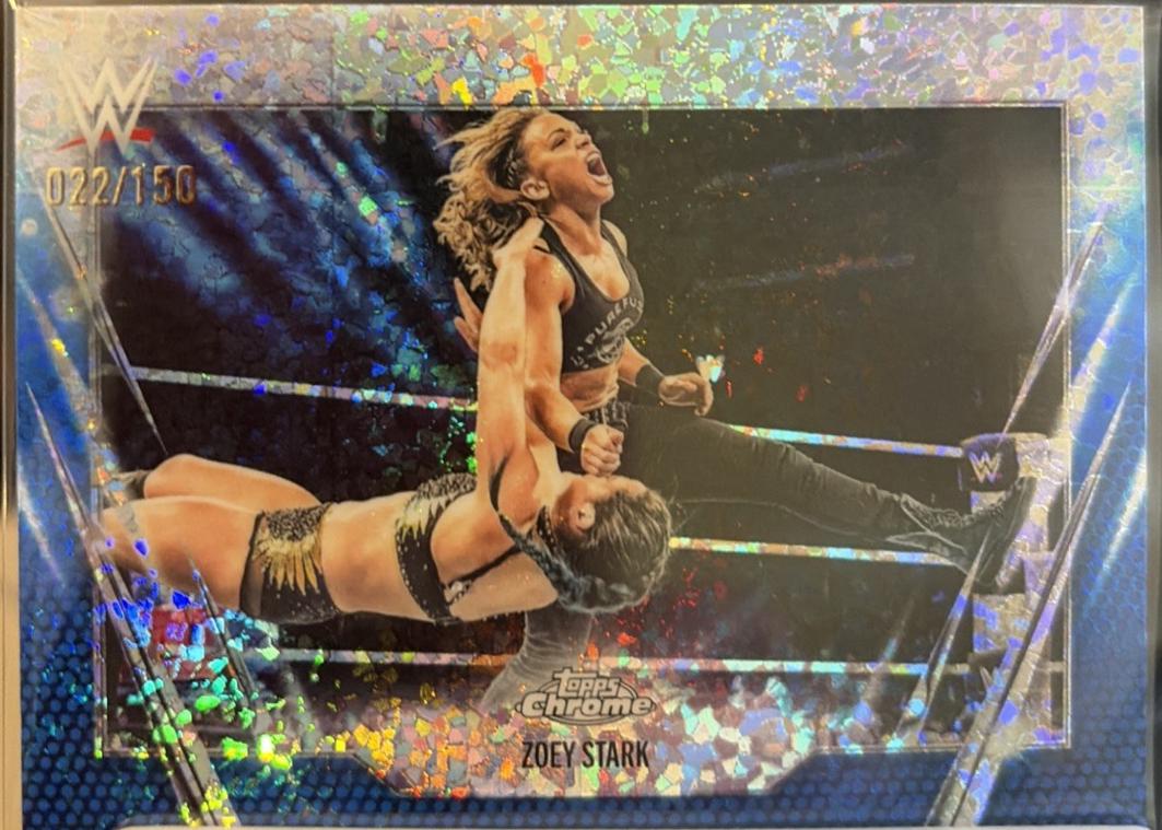 Zoey Stark [Blue Mini Diamond Refractor] #60