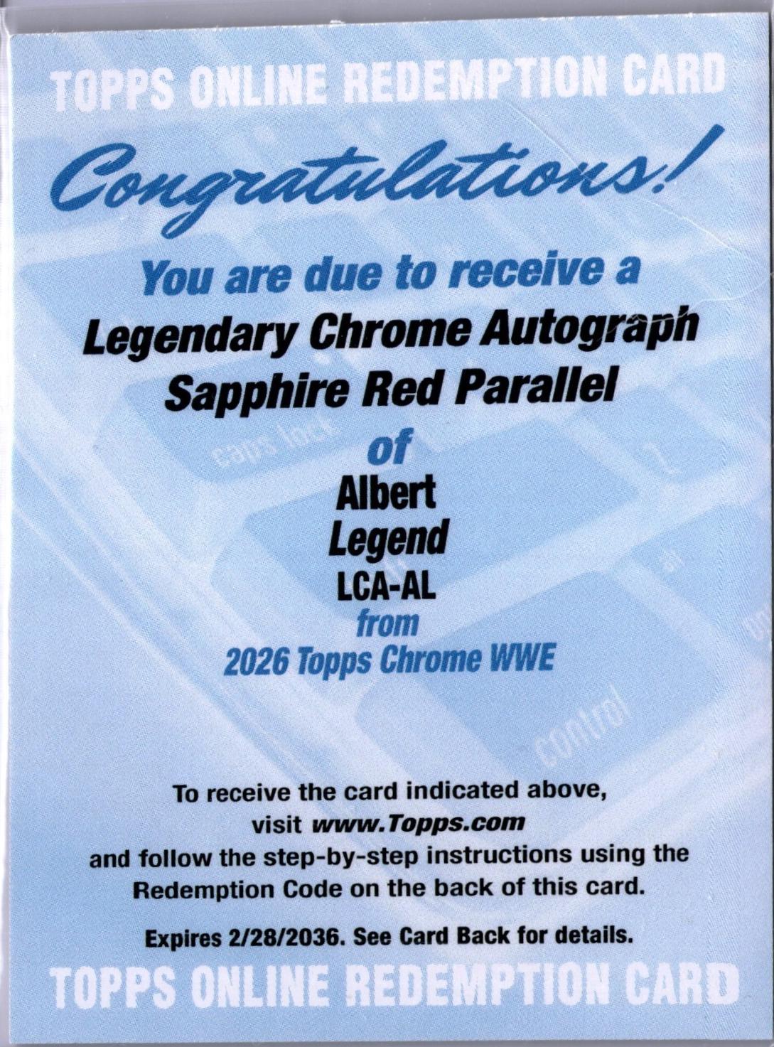 Albert [Red] #LCA-AL