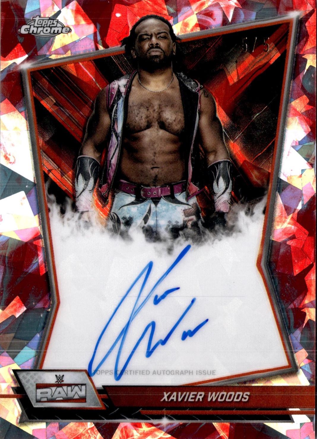 Xavier Woods [Red] #RBA-XAV