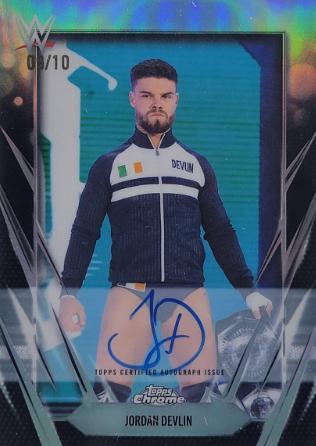 Jordan Devlin [Black Refractor] #APA-JD