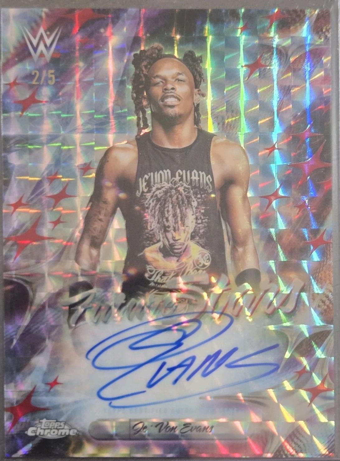 Je'Von Evans [Red Geometric] #FSA-JEV