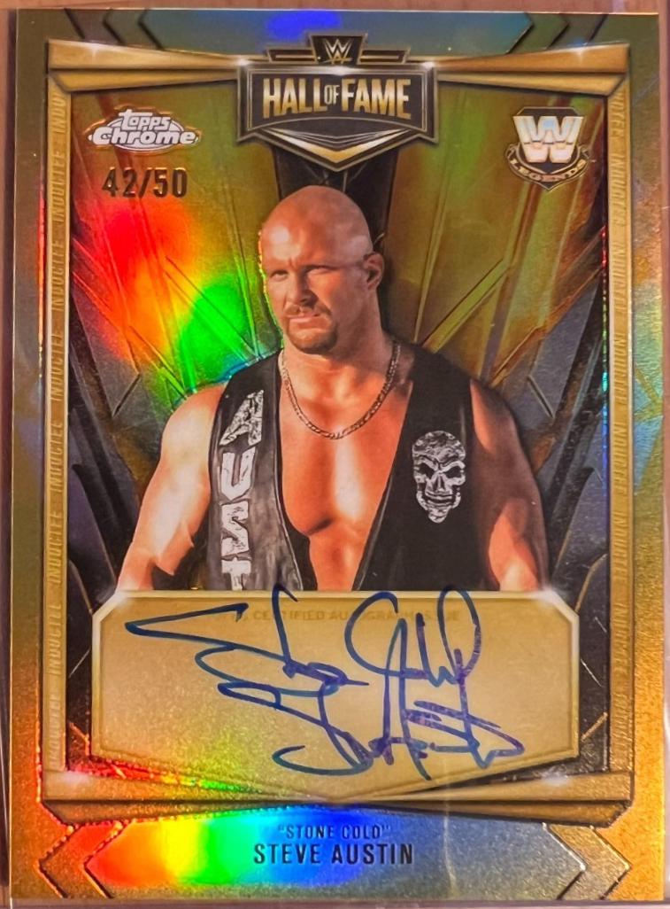 Stone Cold Steve Austin [Gold] #HOF-SC