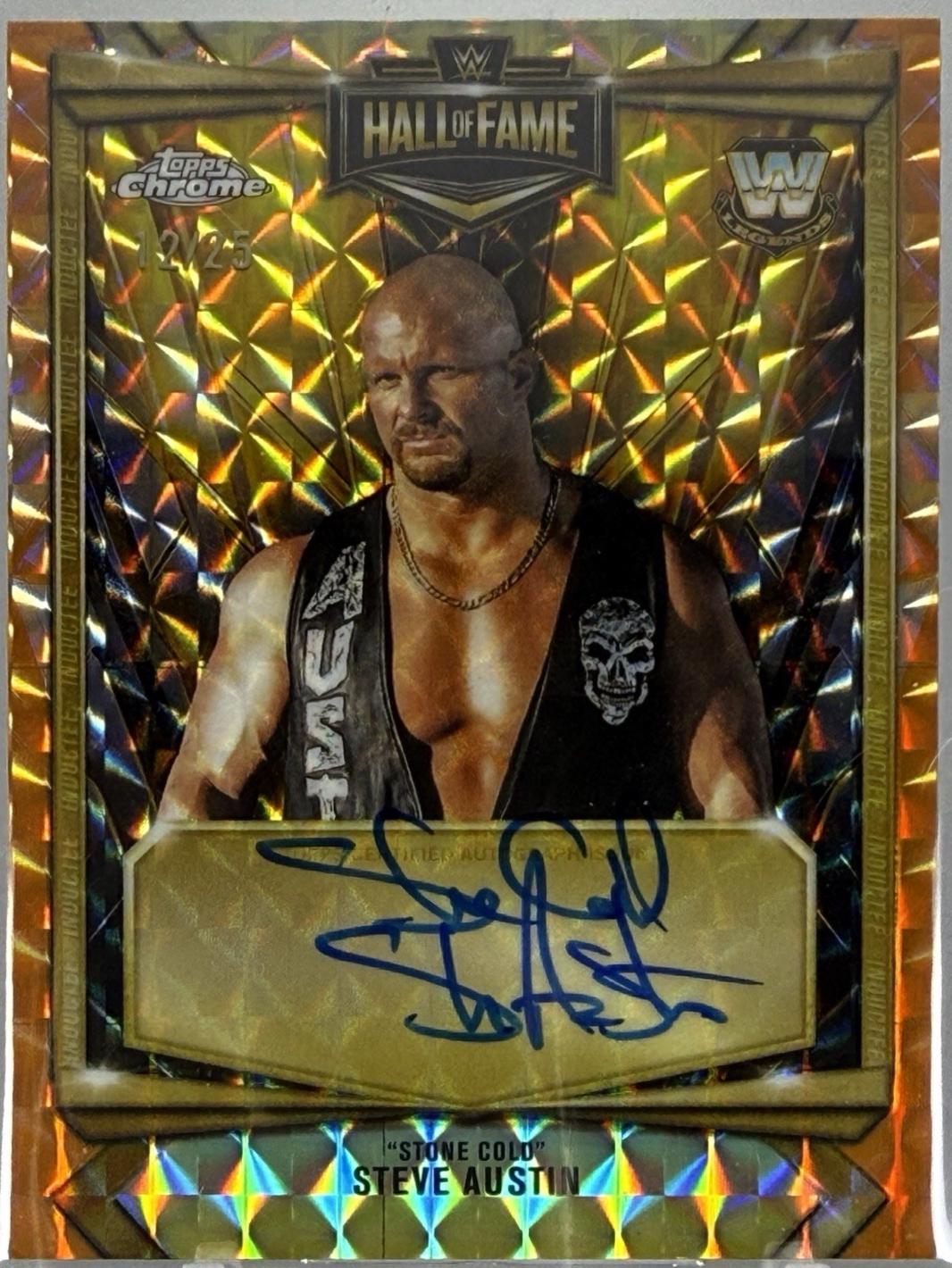 Stone Cold Steve Austin [Orange] #HOF-SC