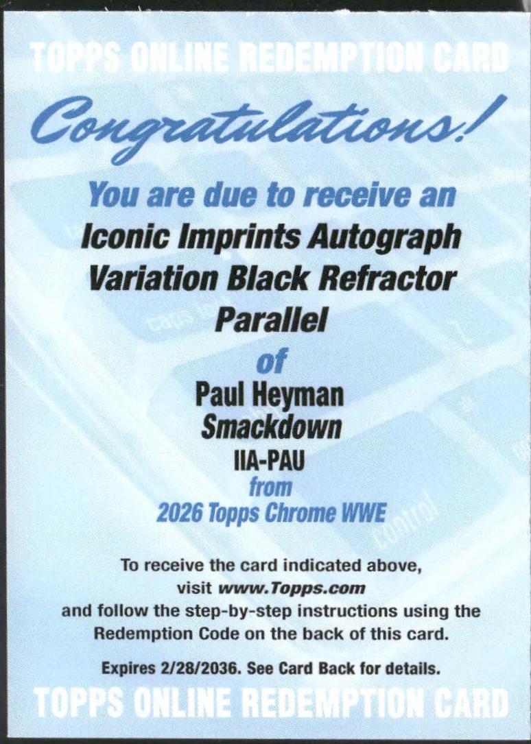 Paul Heyman #IIA-PAU