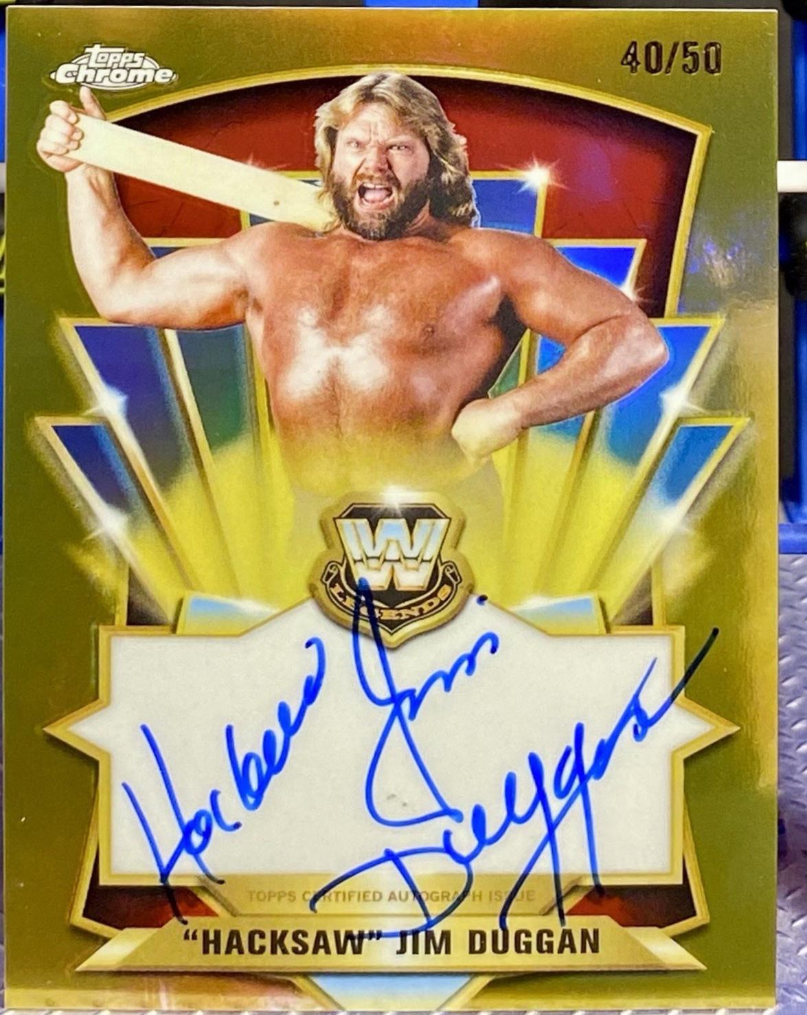 Hacksaw Jim Duggan [Gold] #LCA-HD