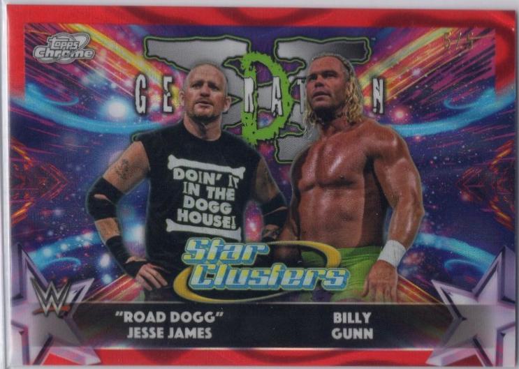 Billy Gunn / Road Dogg Jesse James [Red Flare] #SC-5