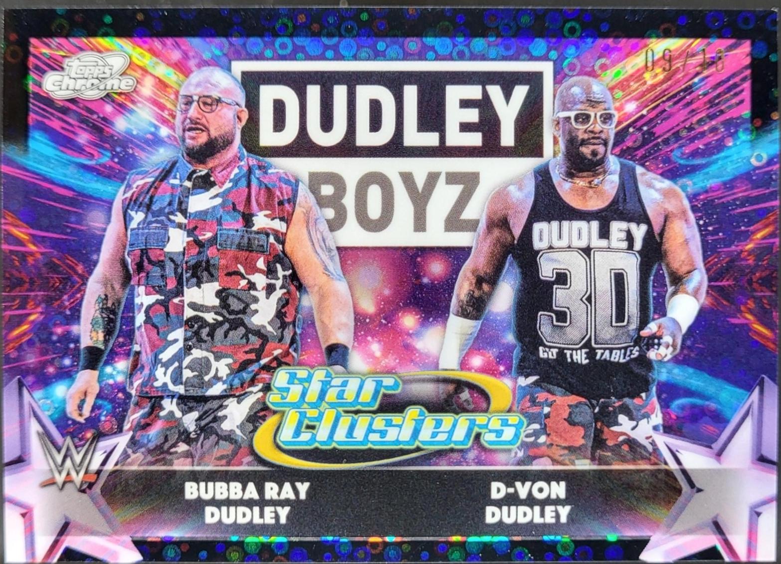 D-Von Dudley / Bubba Ray Dudley [Black Eclipse] #SC-7