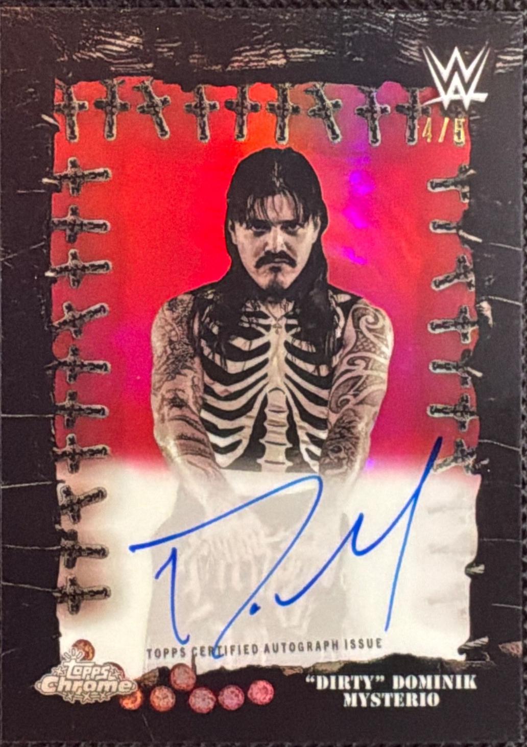 "Dirty" Dominik Mysterio [Red Refractor] #FPA-DIR