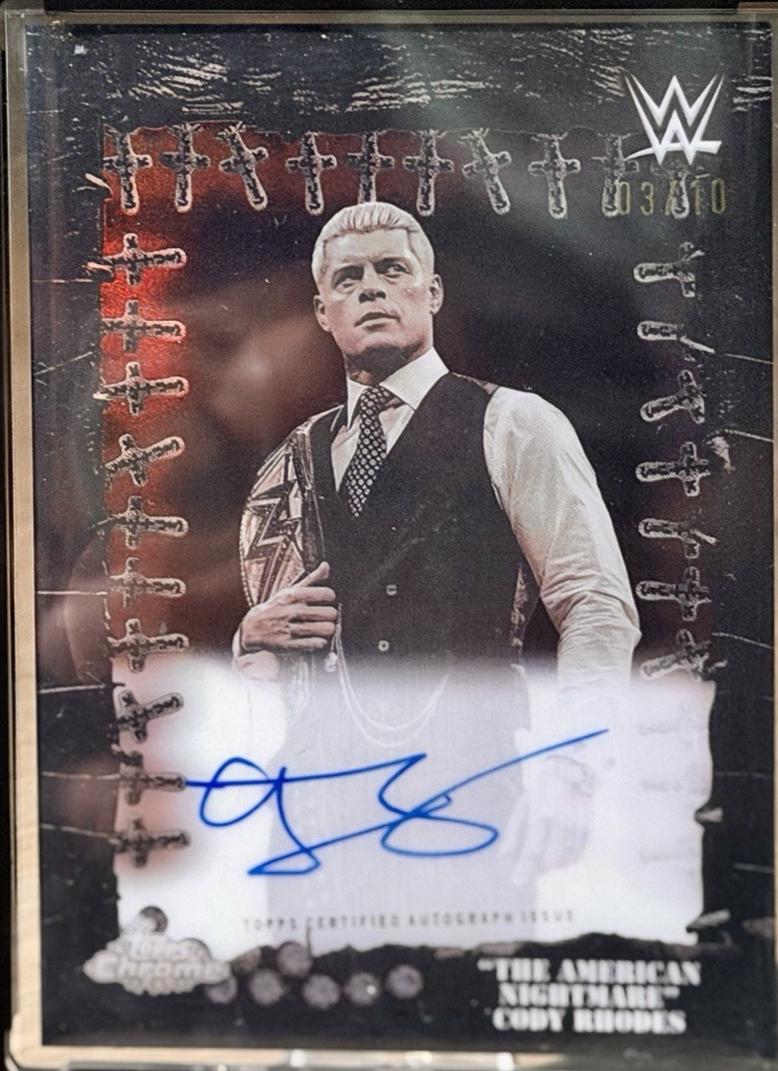 "The American Nightmare" Cody Rhodes [Black Refractor] #FPA-COD