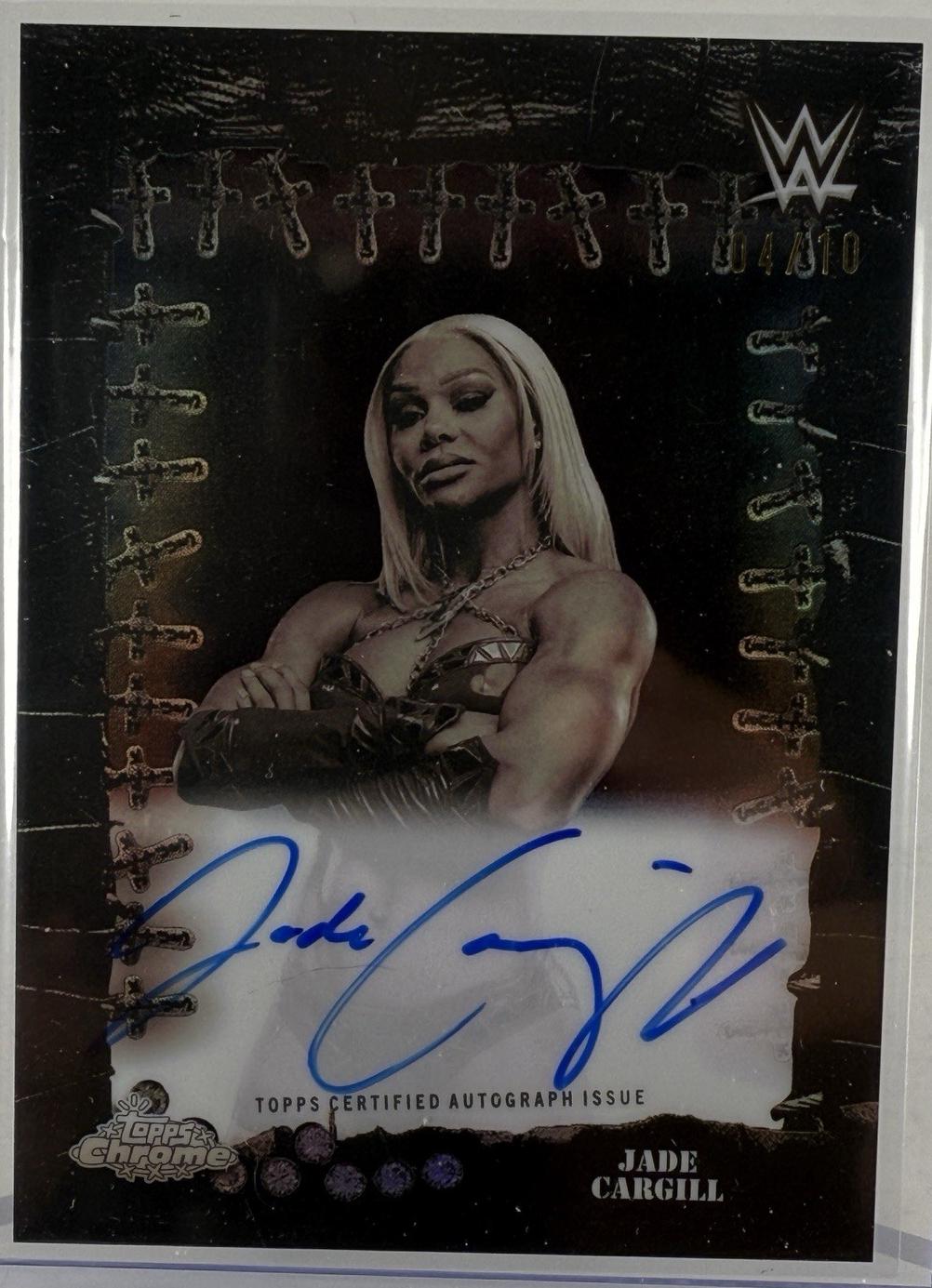Jade Cargill [Black Refractor] #FPA-JAD