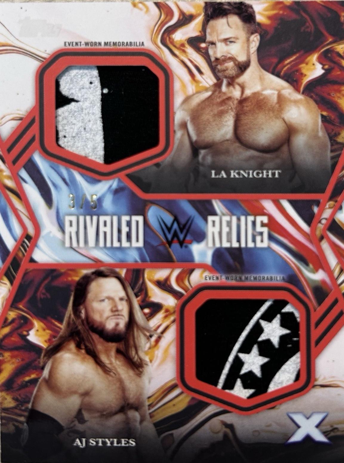 AJ Styles / LA Knight [Red] #RR-KS
