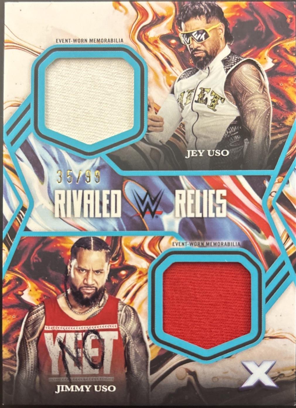 Jimmy Uso / Jey Uso [Aqua] #RR-UU