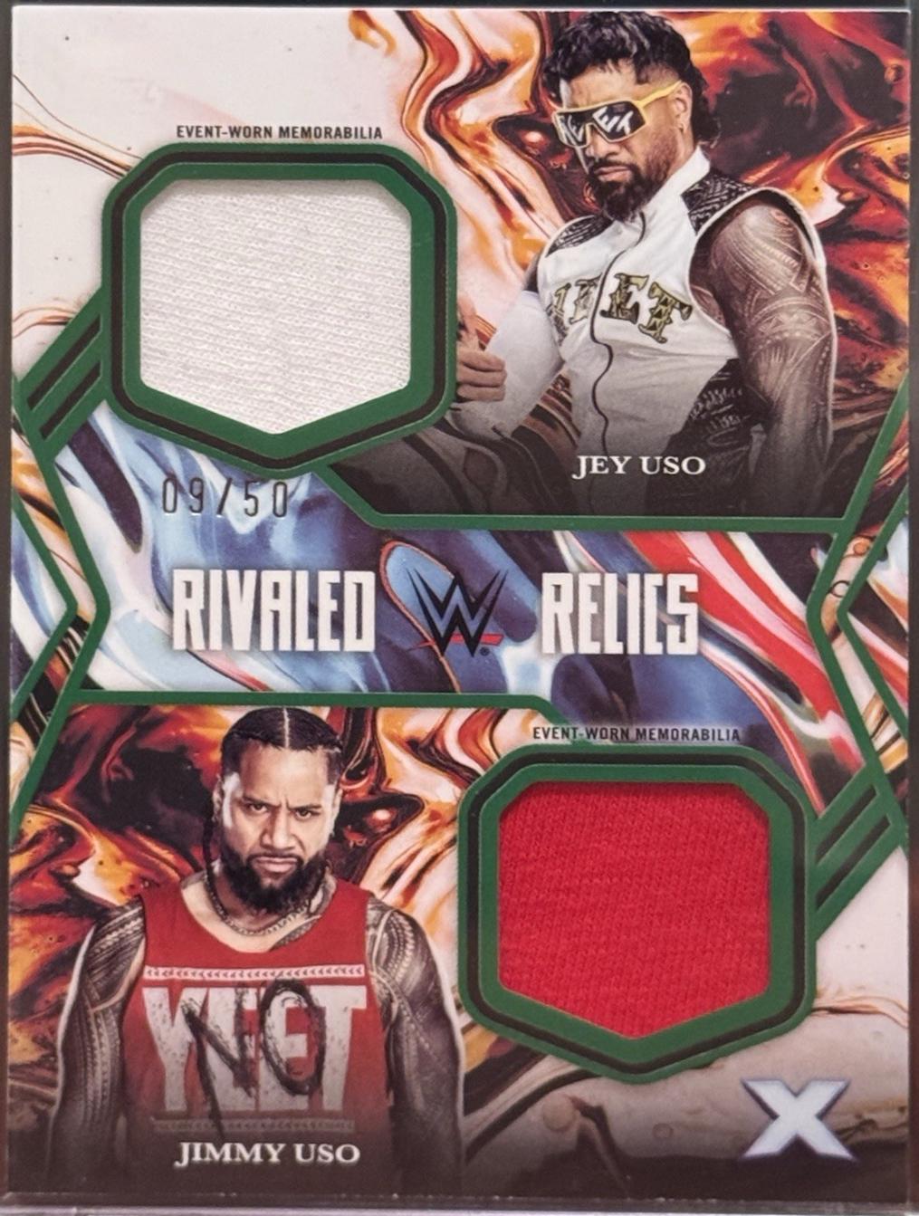 Jimmy Uso / Jey Uso [Green] #RR-UU