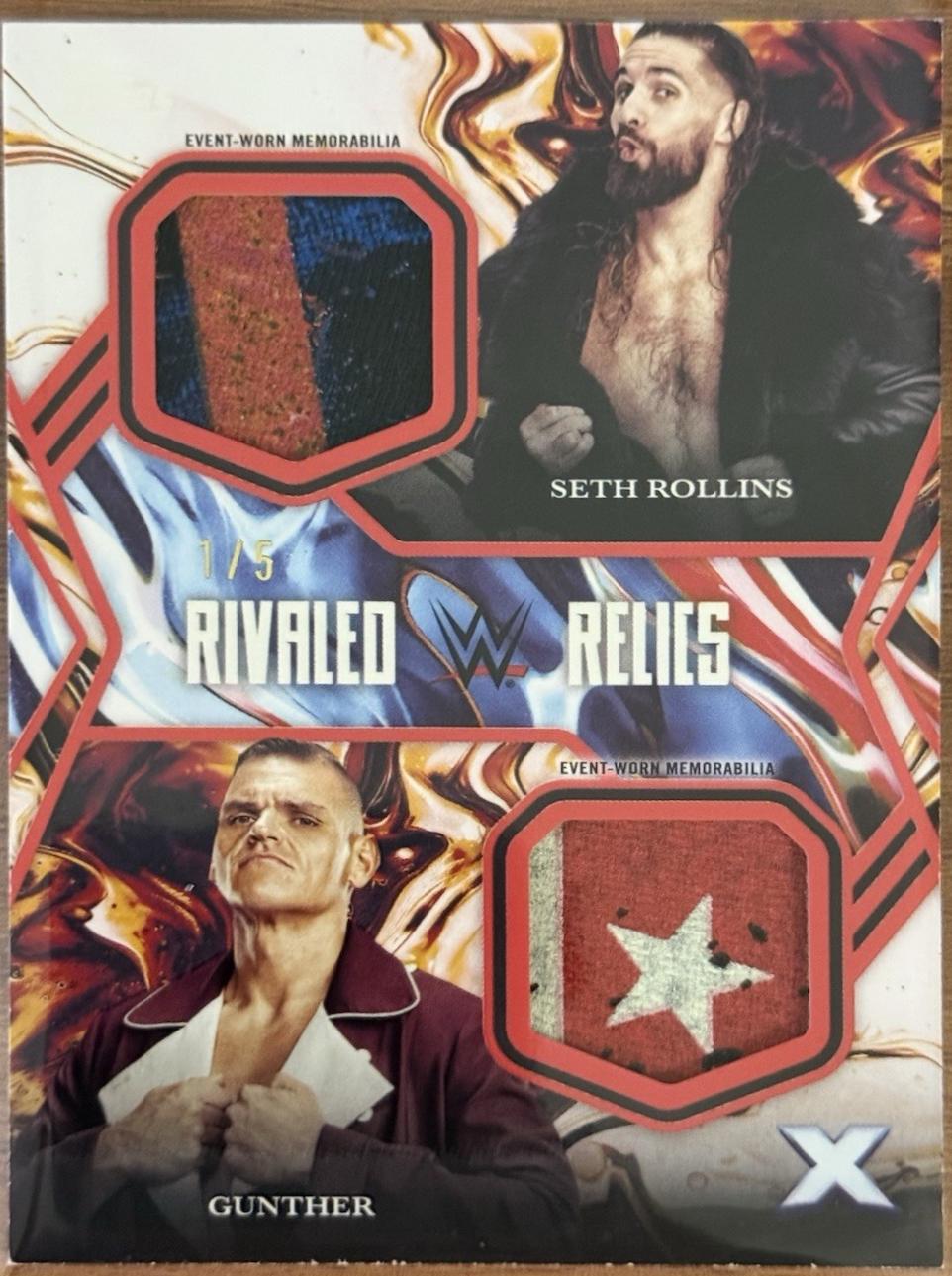 Seth Rollins / Gunther [Red] #RR-RG