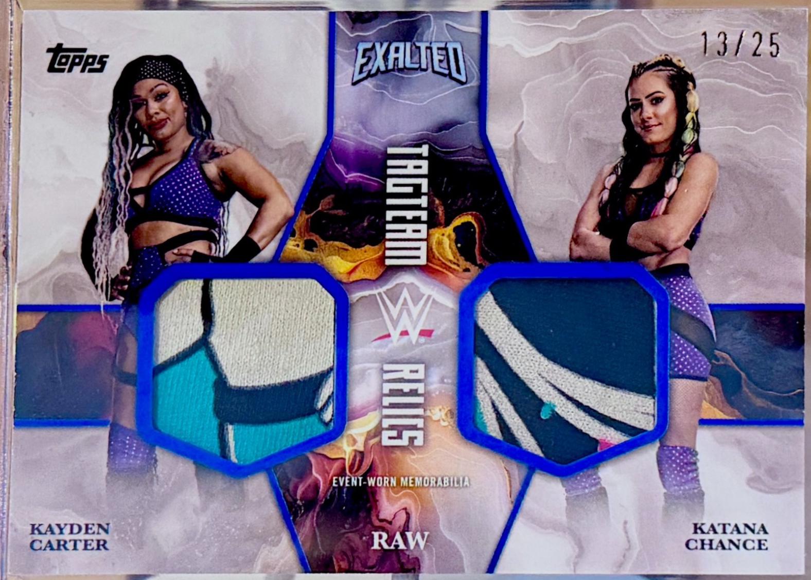Kayden Carter / Katana Chance [Blue] #TT-CC