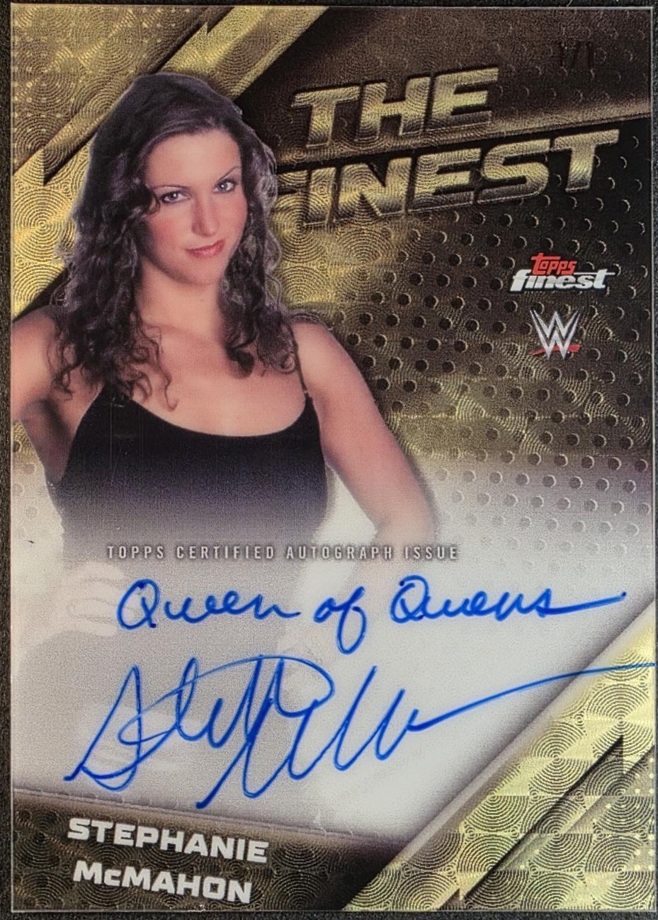 Stephanie McMahon [Superfractor] #TFA-STM