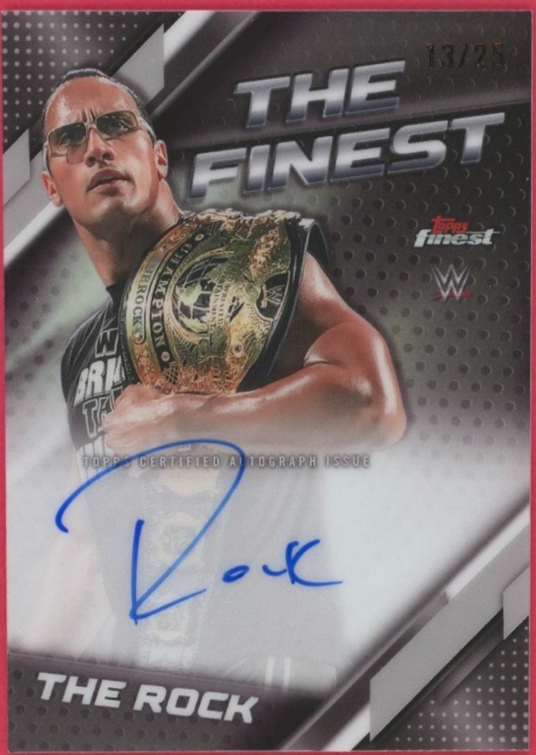 The Rock [Black Refractor] #TFA-DJR