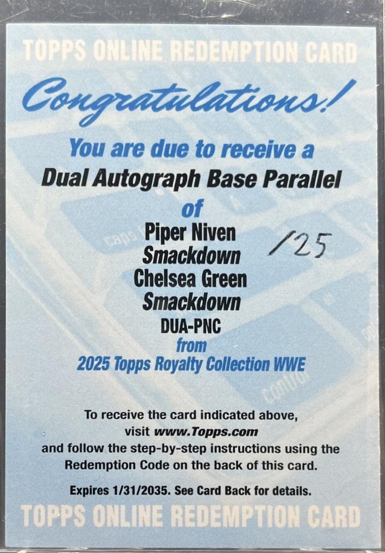 Chelsea Green / Piper Niven #DUA-PNC