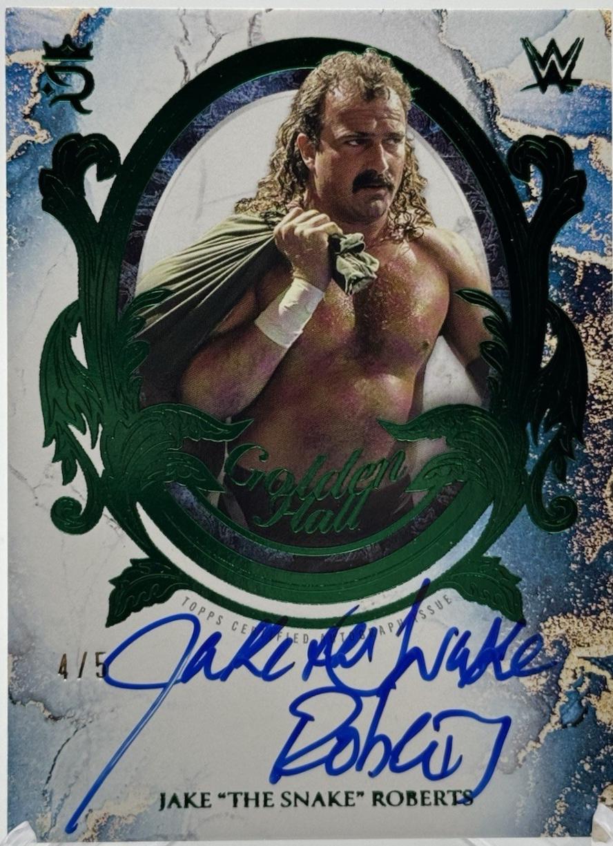 Jake The Snake Roberts [Green] #GHA-JSR