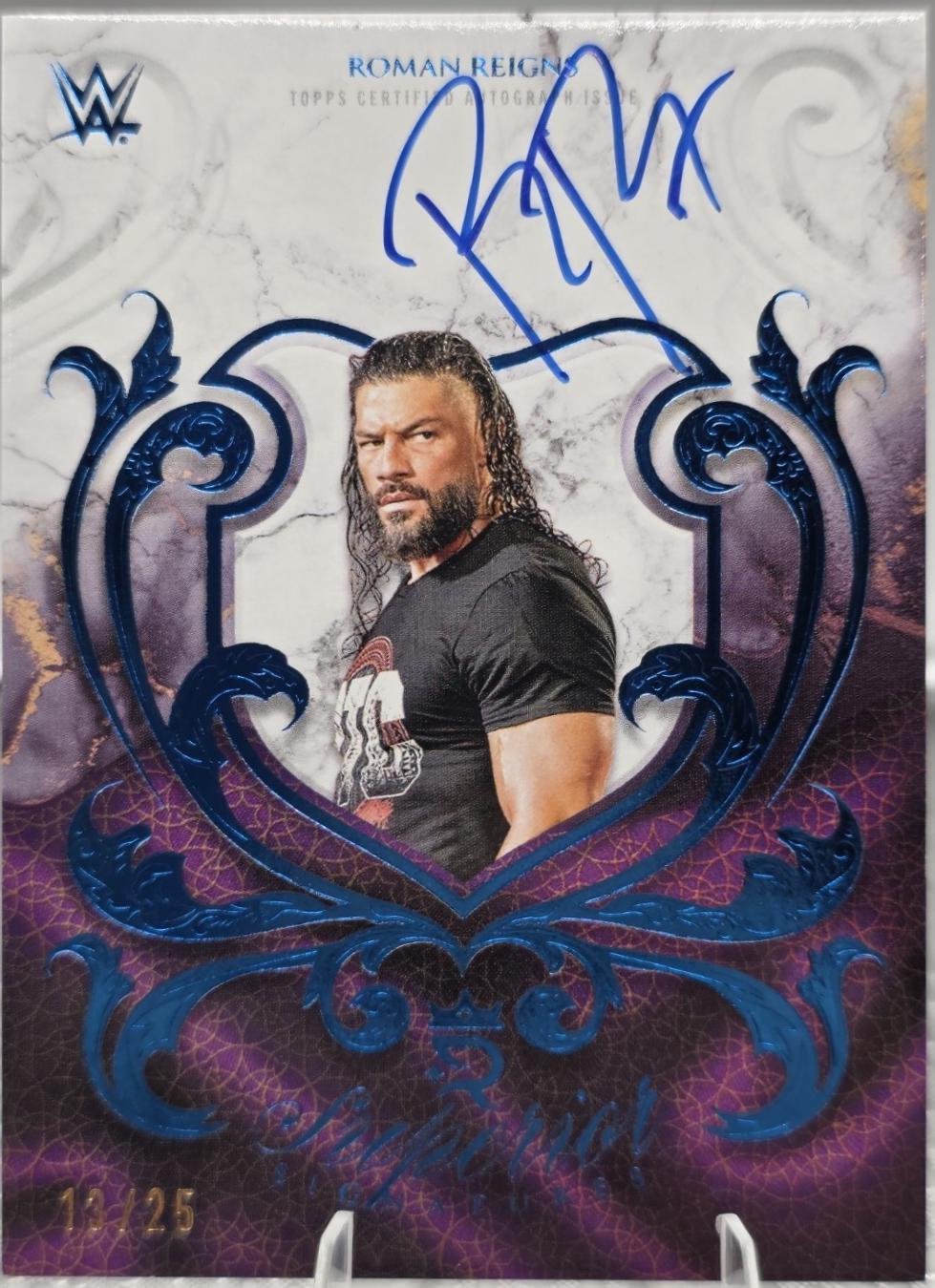 Roman Reigns [Blue] #SUP-RRE