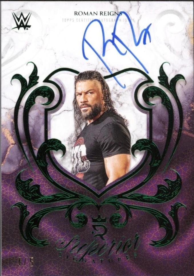 Roman Reigns [Green] #SUP-RRE