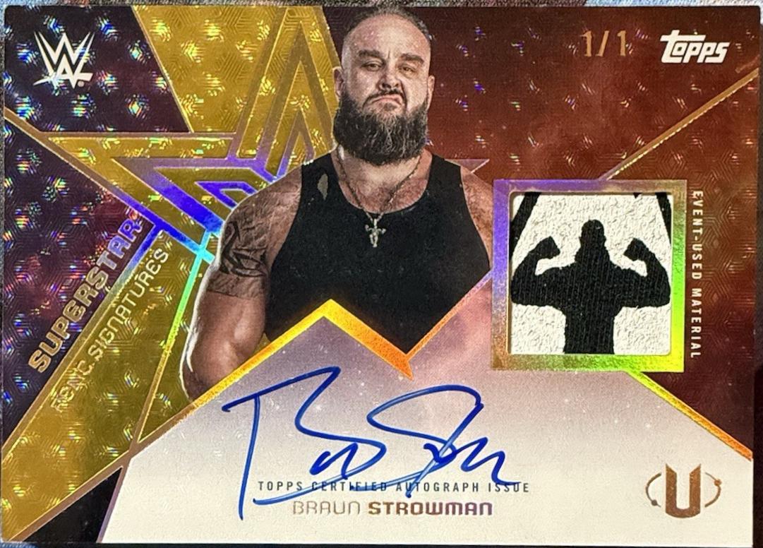 Braun Strowman [Foilfractor] #SRS-BST