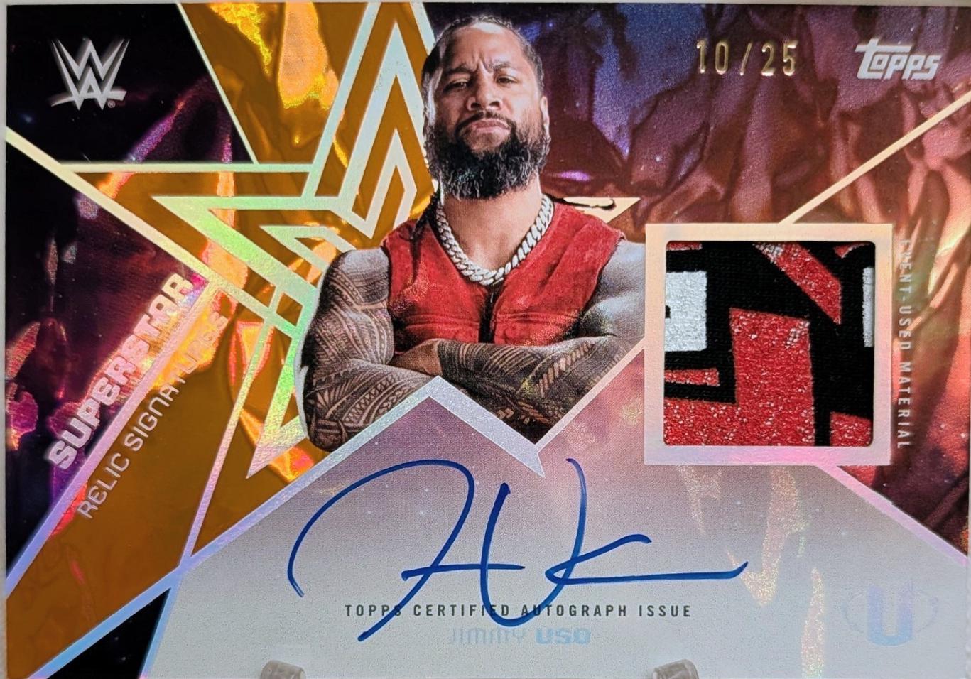 Jimmy Uso [Orange Warp] #SRS-JIU