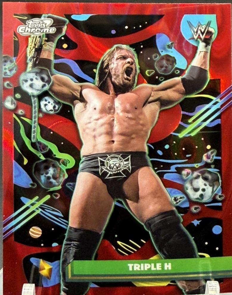 Triple H [Red Flare Refractor] #75