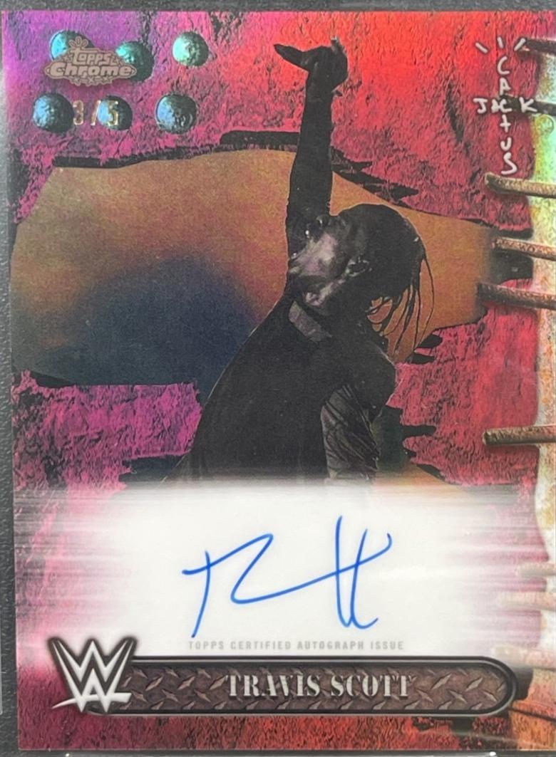 Travis Scott [Red Refractor] #BAV-TVS
