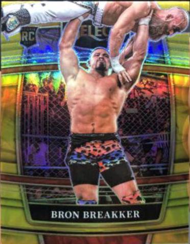Bron Breakker [Gold Prizm] #11