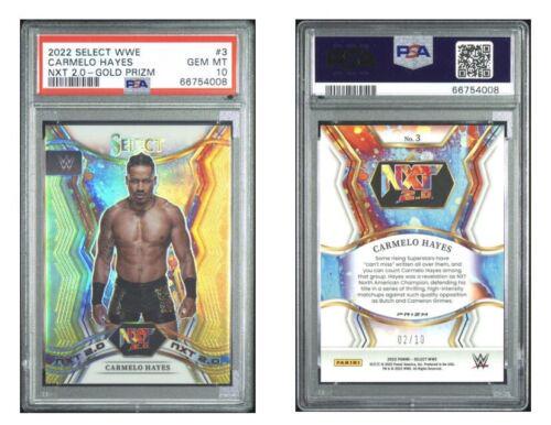 Carmelo Hayes [Gold Prizm] #3