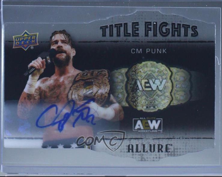 CM Punk [Autograph] #TF-19