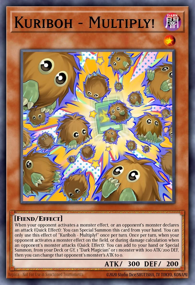 Kuriboh - Multiply! [Extended Art Grand Master Rare] MAMO-EN002