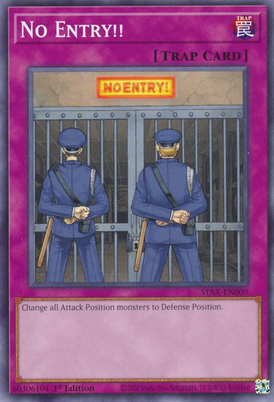 No Entry!! STAX-EN009