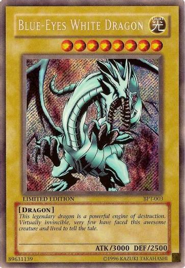 Blue-Eyes White Dragon BPT-003