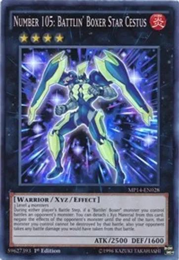 Number 105: Battlin' Boxer Star Cestus MP14-EN028