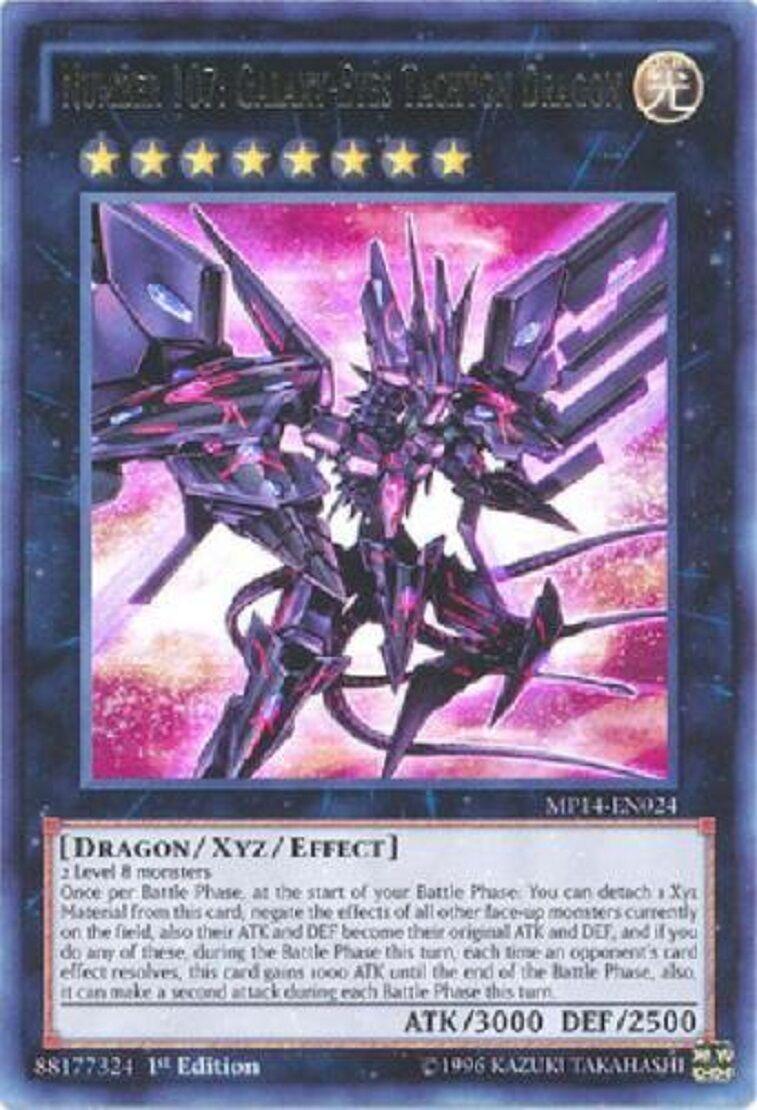Number 107: Galaxy-Eyes Tachyon Dragon MP14-EN024