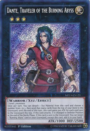 Dante, Traveler of the Burning Abyss MP15-EN121