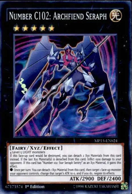 Number C102: Archfiend Seraph MP15-EN024
