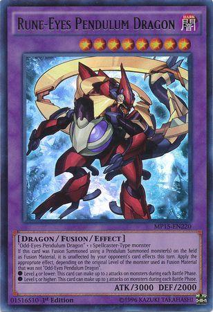 Rune-Eyes Pendulum Dragon MP15-EN220